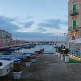 Nonostante la stagione, la temperatura � mite, il vento assente e il mare calmo. Sono le condizioni ideali per la pesca a fuoco